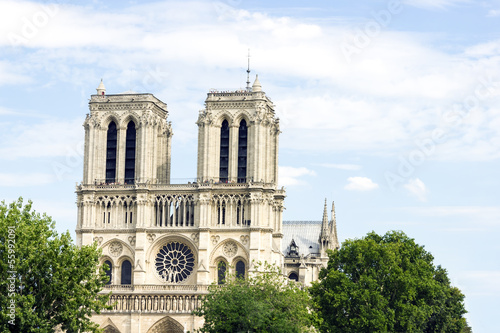Photo: Notre Dame de Paris cathedral Notre Dame de Paris cathedral