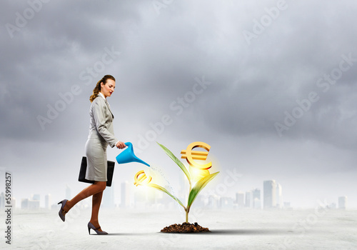 Photo: Money making concept Money making concept