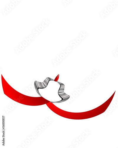 Illustration: icona rossa icona rossa