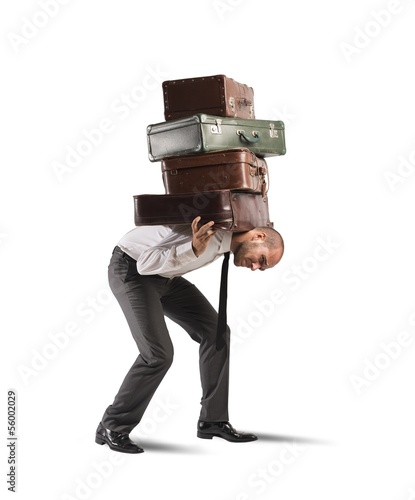 Photo: Difficult career of a businessman Difficult career of a businessman