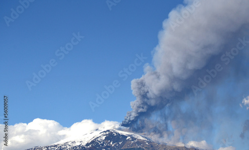 Photo: Etna volcano eruption - Catania, Sicily Etna volcano eruption - Catania, Sicily