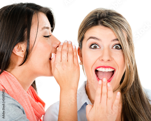 Photo: Women gossiping Women gossiping