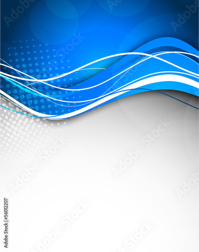 Vector: Abstract blue background Abstract blue background