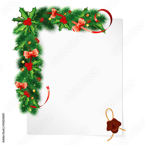 Vector: Christmas Frame Christmas Frame