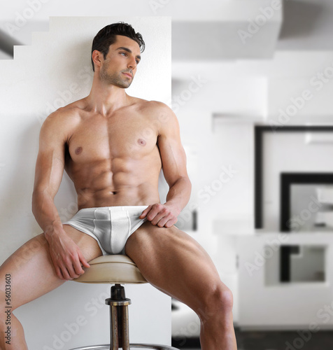 Photo: Very sexy young fit man Very sexy young fit man