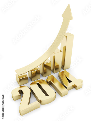 Illustration: happy new year 2014 Illustrations 3d happy new year 2014 Illustrations 3d