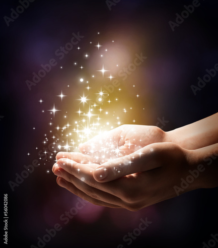 Photo: stardust and magic in your hands stardust and magic in your hands