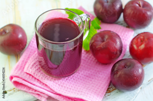 Photo: plum juice plum juice