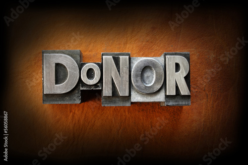 Photo: Donor Donor