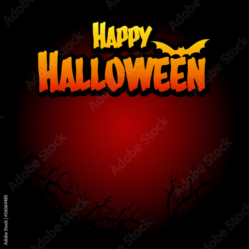 Vector: Halloween template background, Vector illustration. Halloween template background, Vector illustration.