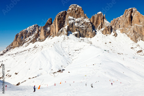 Photo: Ski Resort in Dolomites Ski Resort in Dolomites