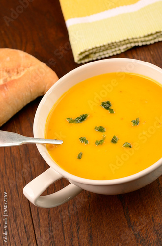Photo: Pumpkin soup Pumpkin soup