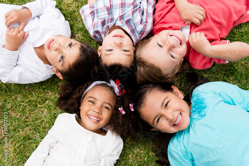 Photo: Group of kids Group of kids