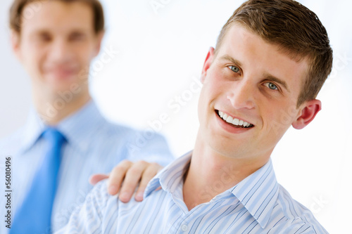 Photo: Two businesspeople Two businesspeople