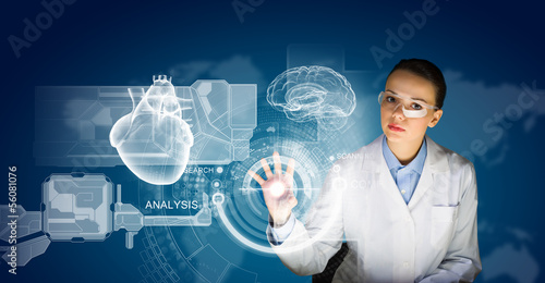 Photo: Woman scientist Woman scientist