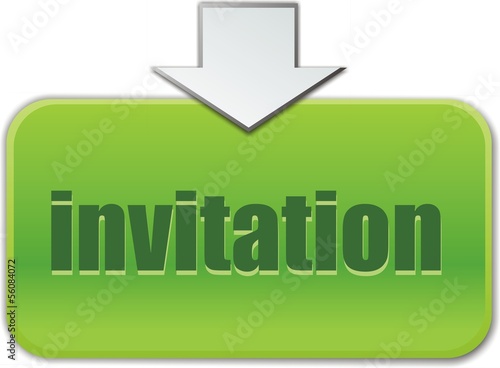 Vector: bouton invitation bouton invitation