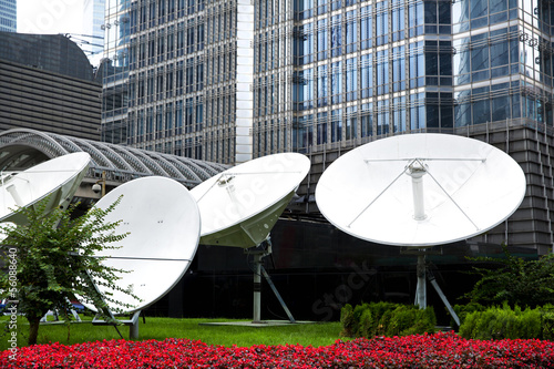 Photo: Parables for telecommunications Parables for telecommunications