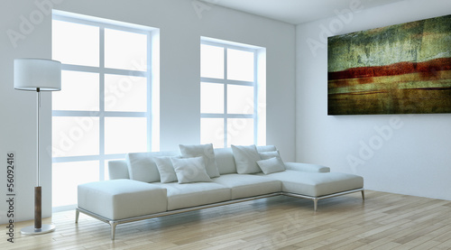 Illustration: Living room Living room