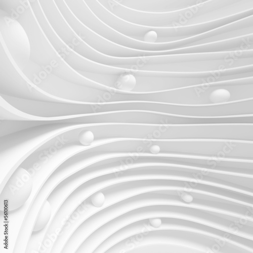 Illustration: White Architecture Concept White Architecture Concept