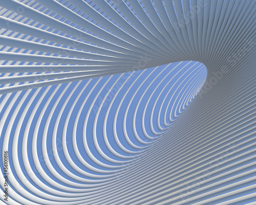 Illustration: Architectural geometric shapes Architectural geometric shapes