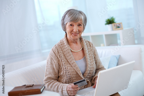 Photo: Aged woman Aged woman