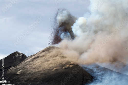 Photo: Etna eruption April 2012 Etna eruption April 2012