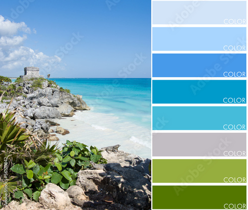 Photo: Tulum color code Tulum color code