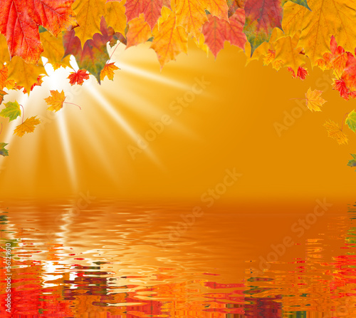 Illustration: Herbstzauber am See Herbstzauber am See