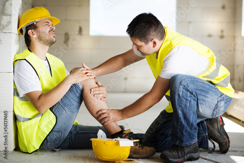 Photo: Construction accident Construction accident