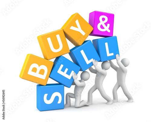 Illustration: Buy and sell Buy and sell