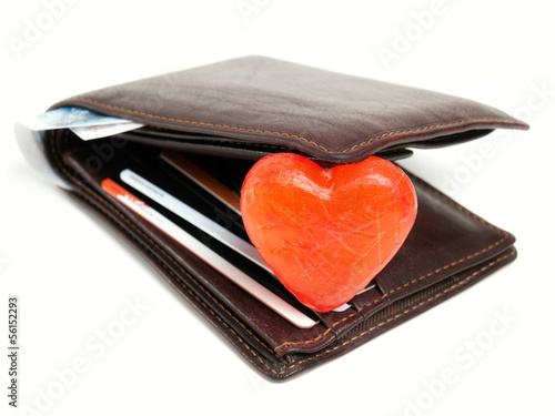 Photo: Wallet romance Wallet romance
