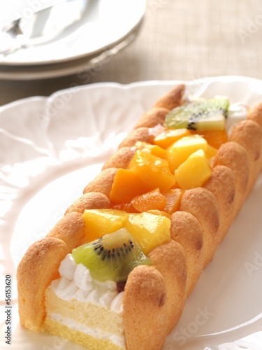 Photo: シャルロットケーキ シャルロットケーキ
