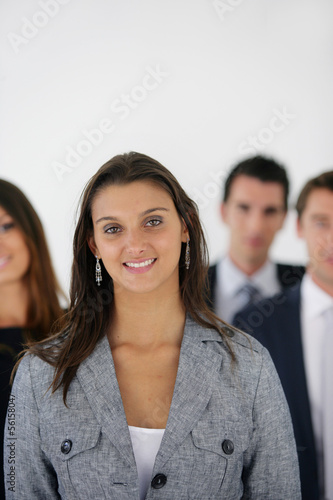 Photo: Confident business team Confident business team