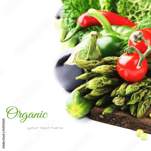 Photo: Fresh organic vegetables Fresh organic vegetables