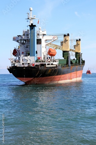 Photo: General cargo ship aground General cargo ship aground