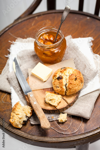 Photo: Raisin Scones Raisin Scones