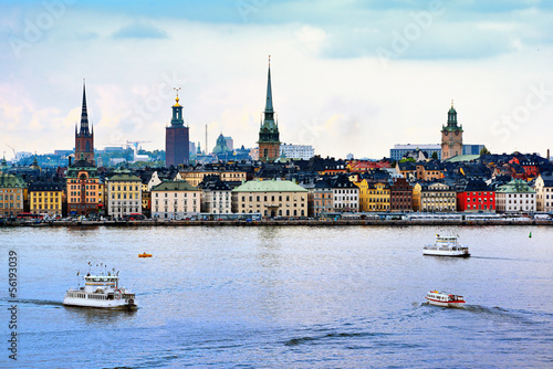 Photo: Stockholm Sweden Cityscape Stockholm Sweden Cityscape
