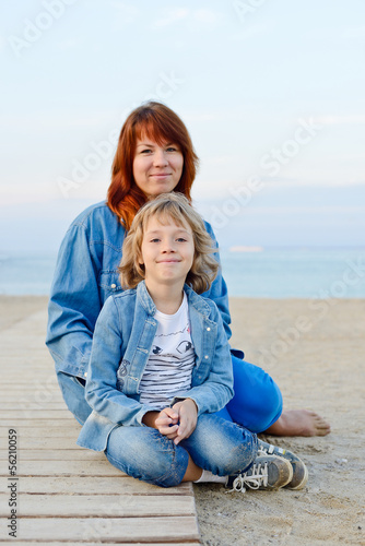 Photo: resting family resting family