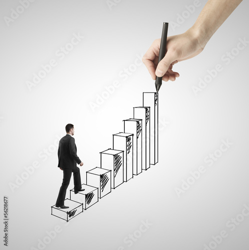Photo: drawing ladder drawing ladder