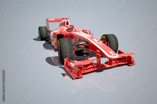Illustration: Racing car Racing car