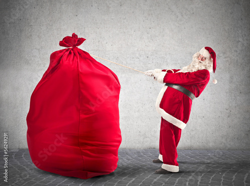 Photo: big Christmas sack big Christmas sack