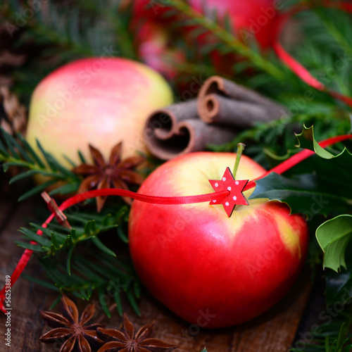 Photo: Weihnachtszeit,Apfel Weihnachtszeit,Apfel
