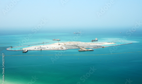 Photo: The construction of the Dubai Eye The construction of the Dubai Eye