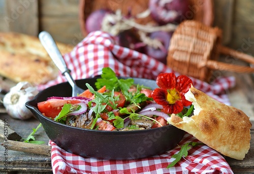 Photo: mushrooms salad mushrooms salad
