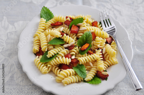 Photo: Pasta mit Kürbis Pasta mit Kürbis