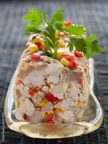 Photo: Chicken terrine Chicken terrine