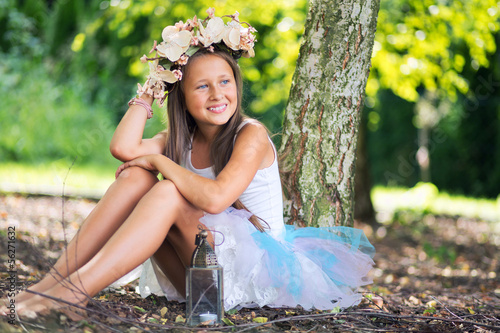 Photo: Fantastic picture of young pretty girl Fantastic picture of young pretty girl