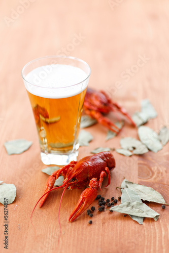 Photo: boiled crawfish with beer boiled crawfish with beer