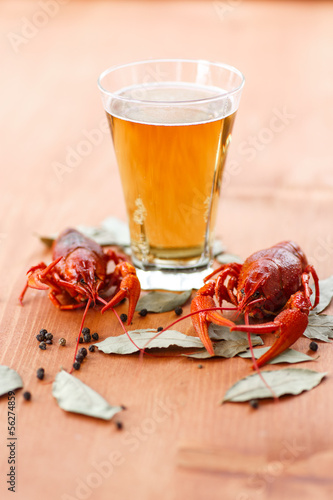 Photo: boiled crawfish with beer boiled crawfish with beer