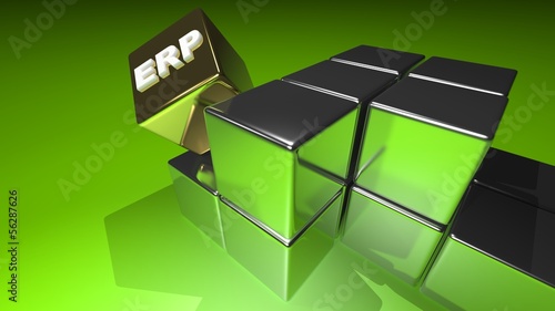 Illustration: Enterprise Resource Planning - ERP Enterprise Resource Planning - ERP